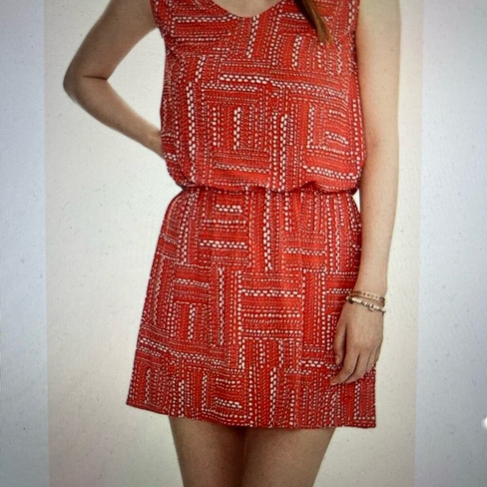 Southern Tide Gameday Varsity Capped Sleeves Elastic Waist Dress Size Sm…